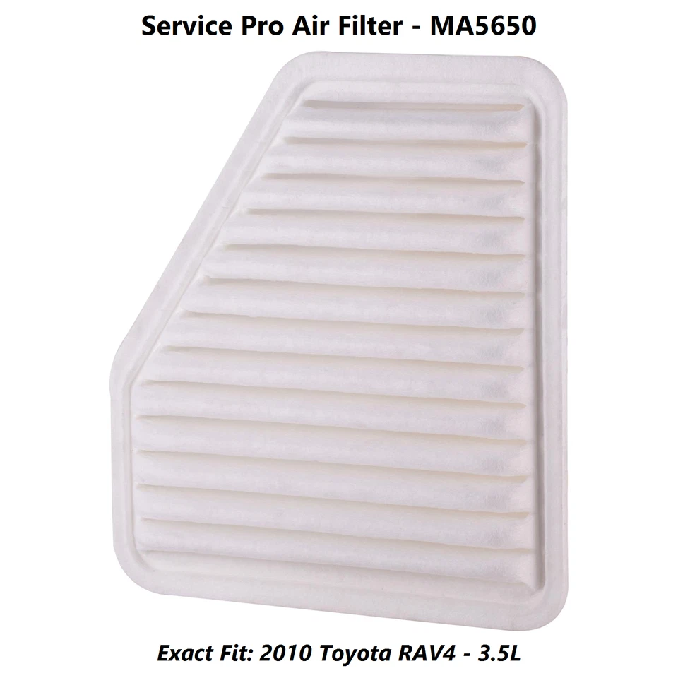 2010 Toyota RAV4 3.5L Complete Air, Oil & Cabin Filter Kit (5W-30) - Image 4 of 4