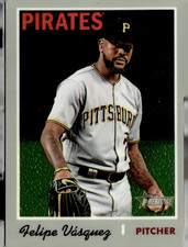 2019 Topps Heritage Chrome Felipe Vasquez /999