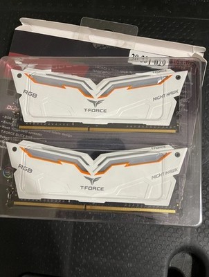  Team Group T-Force Night Hawk RGB DDR4 DIMM Gaming RAM 2 Modules