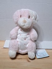 Douglas Baby Lovey Chimes Rosy Pink Puppy Dog 2022 9" Plush Stuffed Rattle Toy