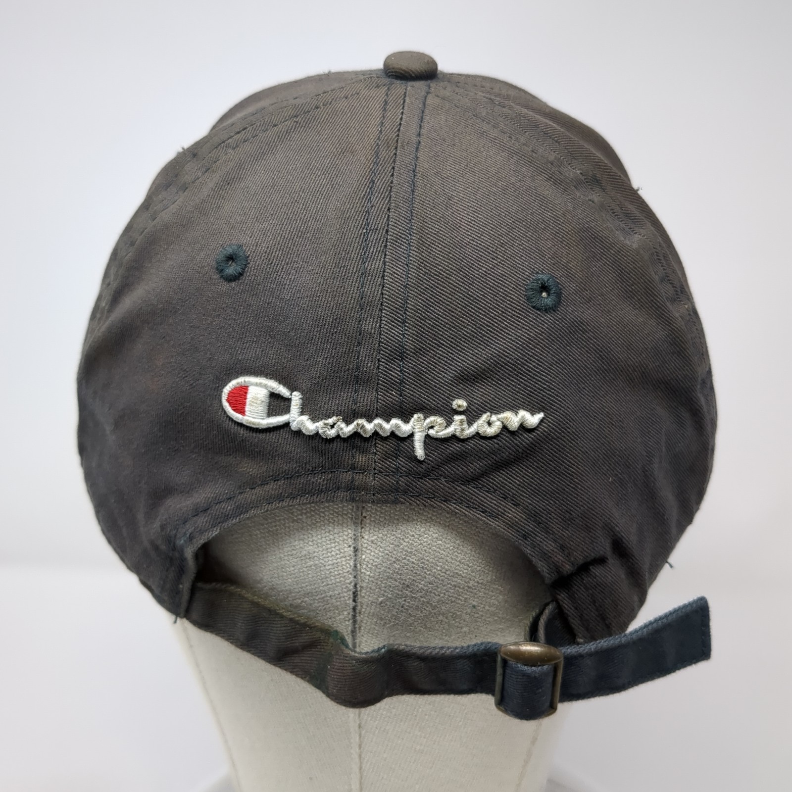 Champion Slideback Hat Gray Solid One Size Embroi… - image 6