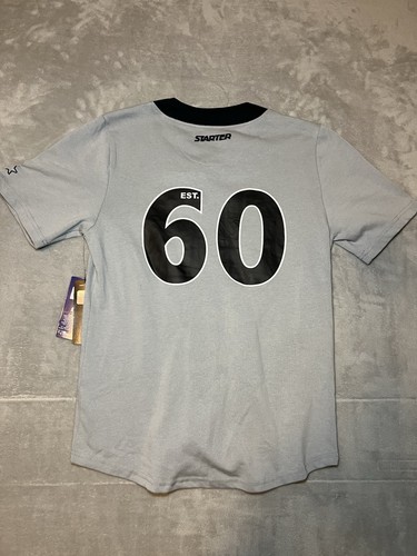 Starter OAKLAND RAIDERS NFL Retro Baseball Style Jersey Men’s S Las Vegas NWT - Picture 5 of 7