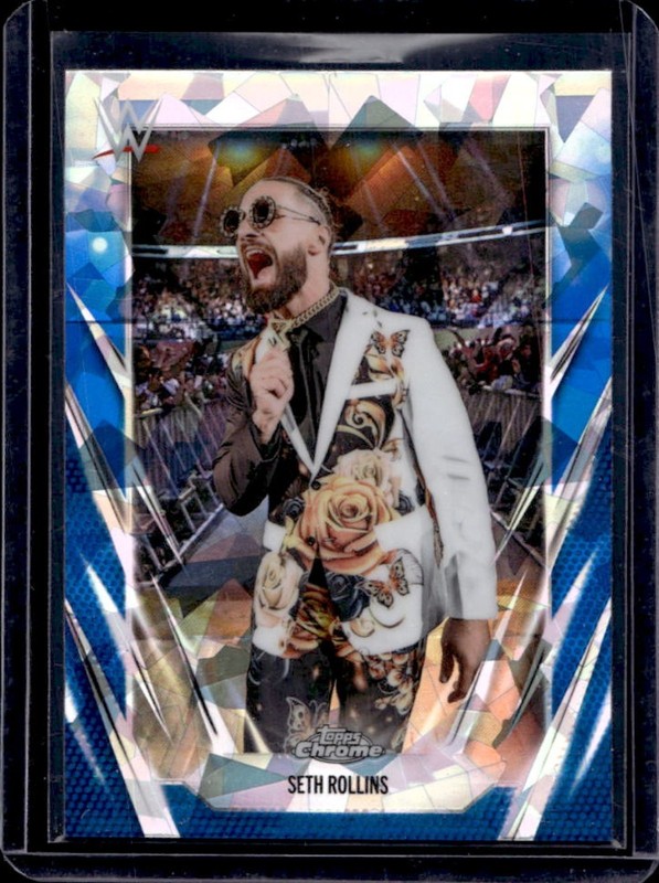 2026 Topps Chrome WWE Sapphire Seth Rollins #40