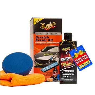 Meguiar s Quik Scratch Eraser Kit, Car Remover for Fixing Surface... 
