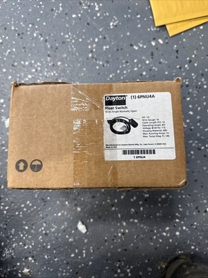 Dayton 6PNU4A Float Switch 1/2hp 115v-ac