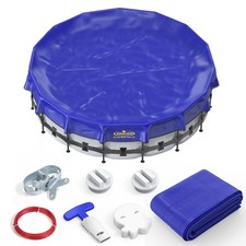 Heavy Duty Winter Round Pool Cover Tarp 15ft, 18ft, 21ft, 24ft, 28ft, 31ft
