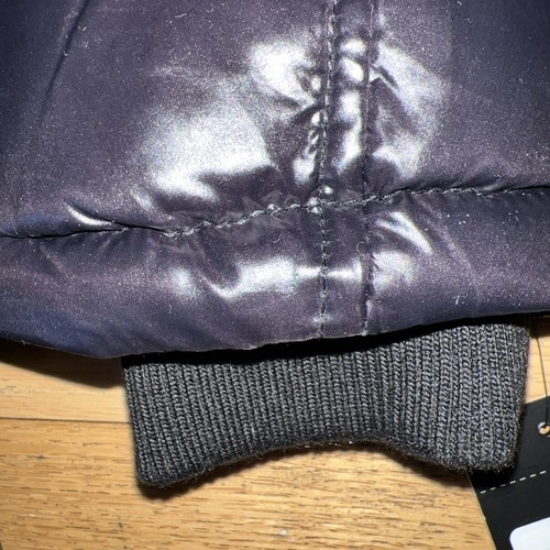 $225 NWT GUESS Men's Black with BLACK ZIP Winter Jacket Size L 111AN188 NWT $225 - Picture 4 of 8