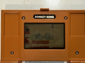 1982 Nintendo Donkey Kong Multi-Screen Game and Watch DK-52 for Parts Or Repair