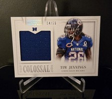 #/99 PATCH 🔥 TIM JENNINGS SP 2013 Panini National Treasures Colossal Pro Bowl