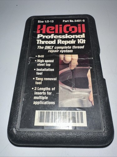 Kit riparazione filettatura HELI COIL misura: 1/2-13 UNC n. parte 5401-8 Professionale - Foto 2 di 11