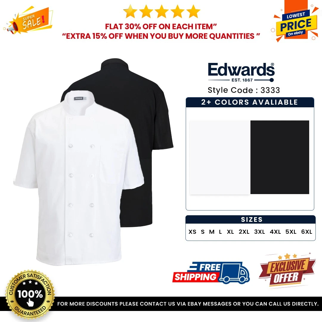 Restaurant Chef Coats & Jackets for sale - eBay