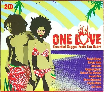 VARIOUS ARTISTS - One Love, Essential Reggae From The Heart ; 2CD ; UK