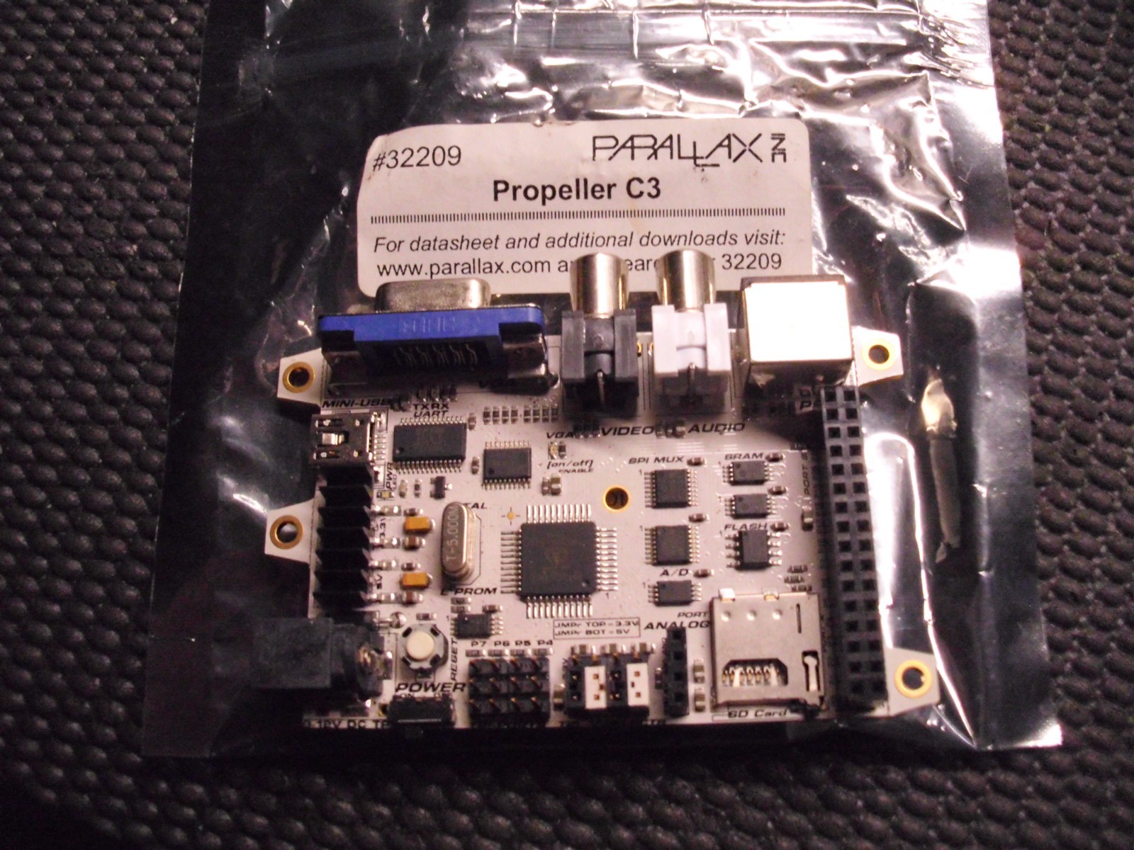 KIT PARALLAX PROPELLER with ActivityBot Robot kit, Professional Board