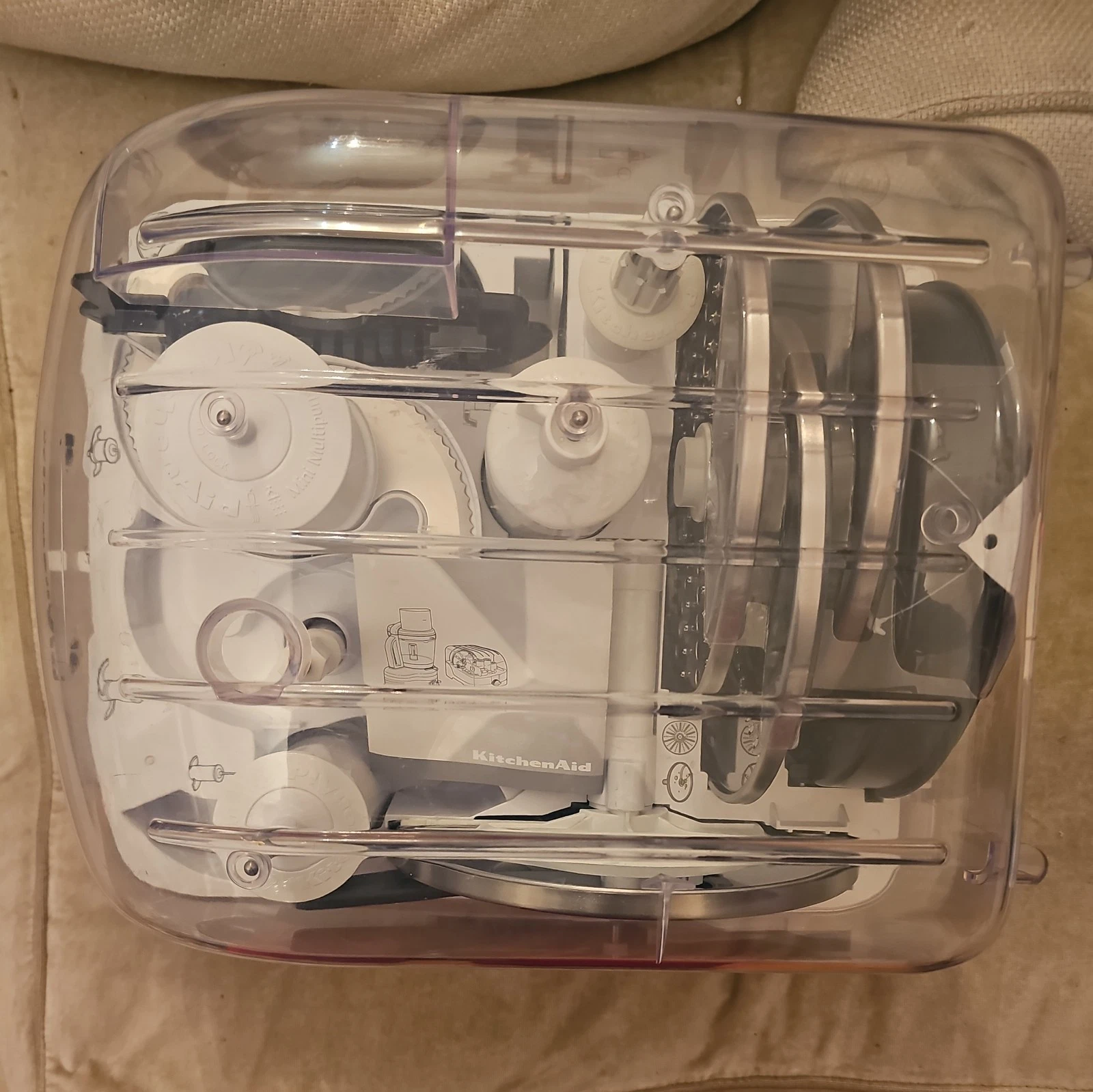 KitchenAid Artisan Food Attachments + Storage Box VGC SEE SAS