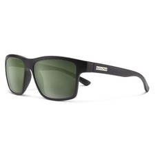 SUNCLOUD A-Team Sunglasses - Matte Black - Gray Green