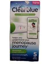 Clearblue Menopause Stage Indicator 5 Test Sticks, Exp 2/2026