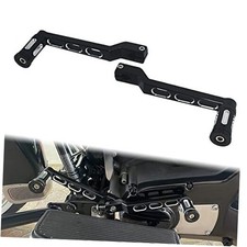 Heel Toe Shift Pegs, Aluminum Front Rear Levers w/Shifter Pegs for Harley Black