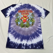 Grateful Dead Dancing Bear Shirt Womens Medium Tie Dye 2021 Ripple Junction