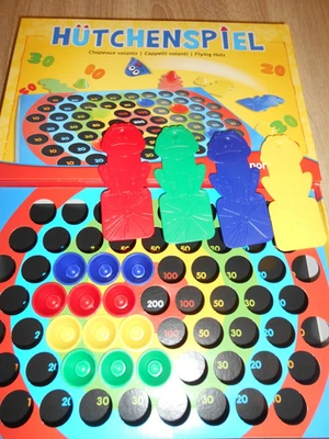 Noris: Hütchenspiel - Brettspiel - komplett fast wie neu - Bild 1 von 3