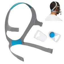 Airfit f20 Headgear with Clips, Replacement CPAP Mask Strap with... 