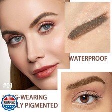 Tinted Thickening Eyebrow Mascara with Two Eyebrow Brushes,Brow Fast Sculpt,W...