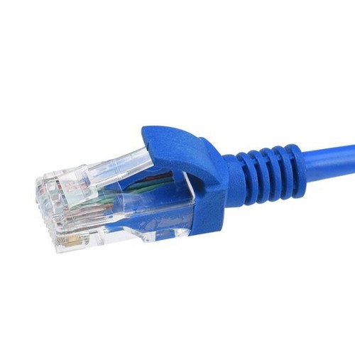 Long cordon pratique câble réseau pour routeur modem PC (bleu) - Photo 7/11