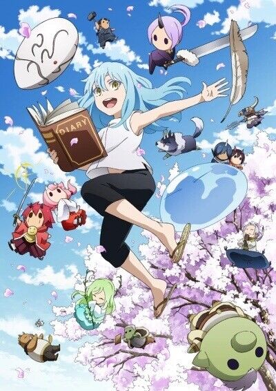 DVD Anime That Time I Got Reincarnated As A Slime Season 1+2 +