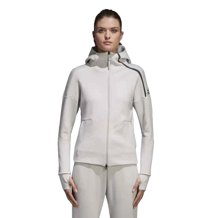 Adidas color blanco, mezcla algodón, Ropa Deportiva para Mujeres