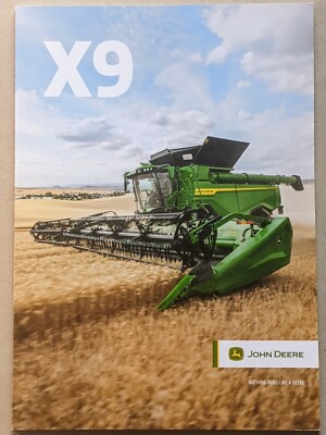 JOHN DEERE X9 Mähdrescher Prospekt 08/2024 Traktor Bulldog Schlepper