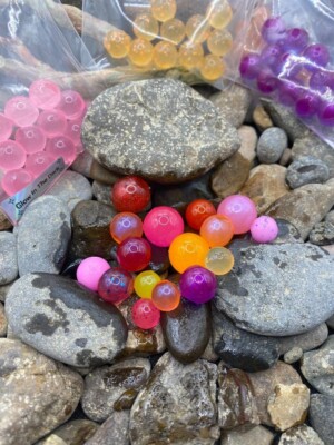 Steelhead Soft Beads- 12 MM, 15 MM, 20 MM- Many Colors To Choose From!