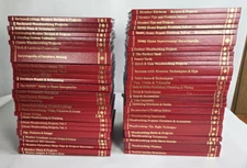 Set of 55 Handyman Club of America Books, Woodworking, Landscaping, Tools, Etc.