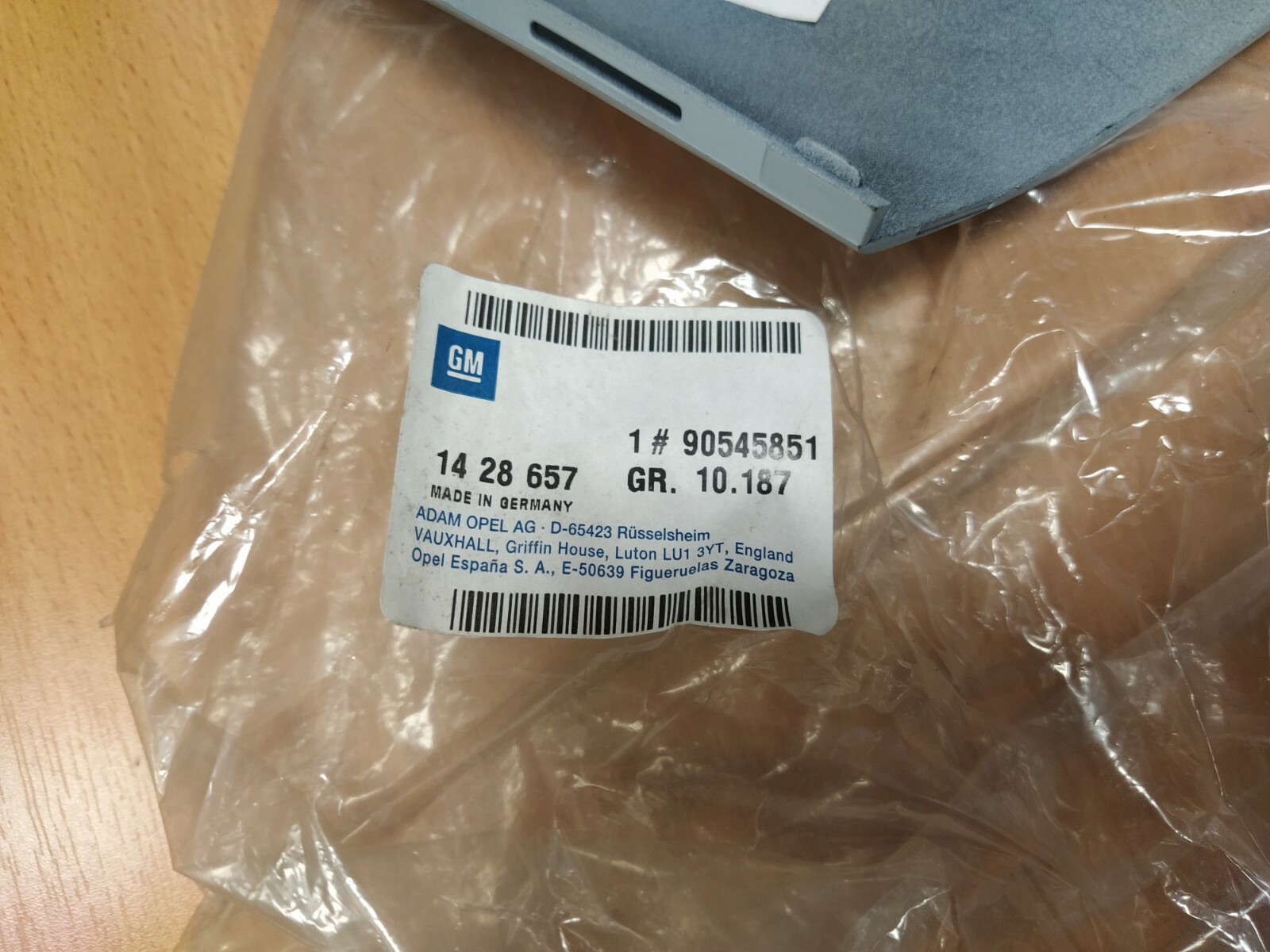 Genuine OPEL VECTRA B LEFT MIRROR CAP 1428657 90545851 | eBay