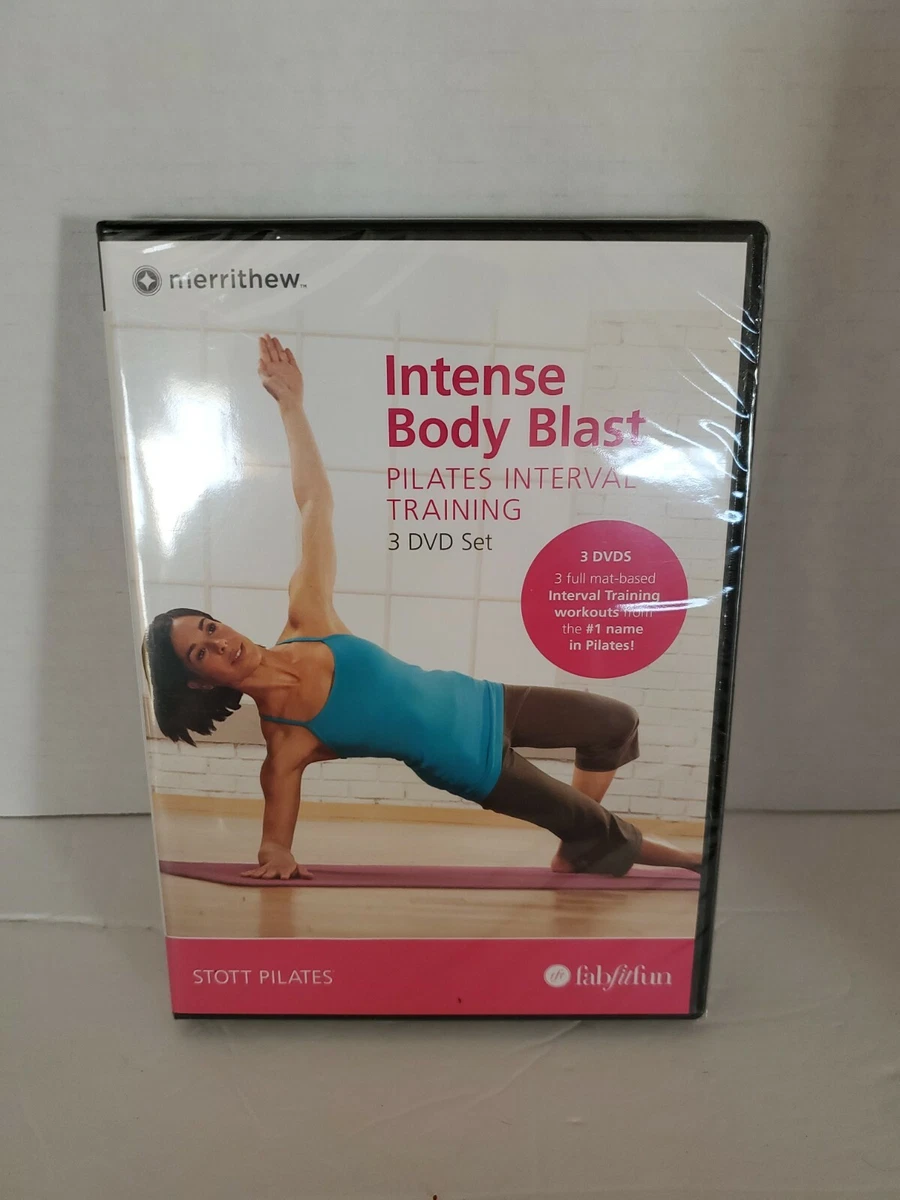 NEW Stott Pilates Intense Body Blast Pilates Interval Training DVD