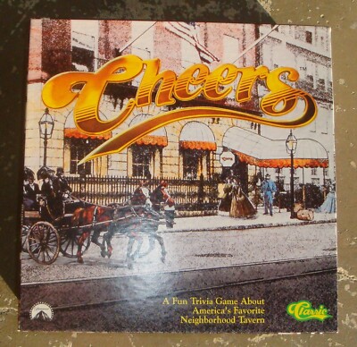 1992 Paramount Pictures Cheers Trivia Game