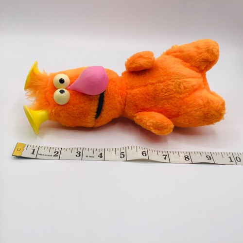 VTG Sesame Street Honker 9" Plush Stuffed Toy Hasbro Muppets Nose Honks Orange - Picture 11 of 11