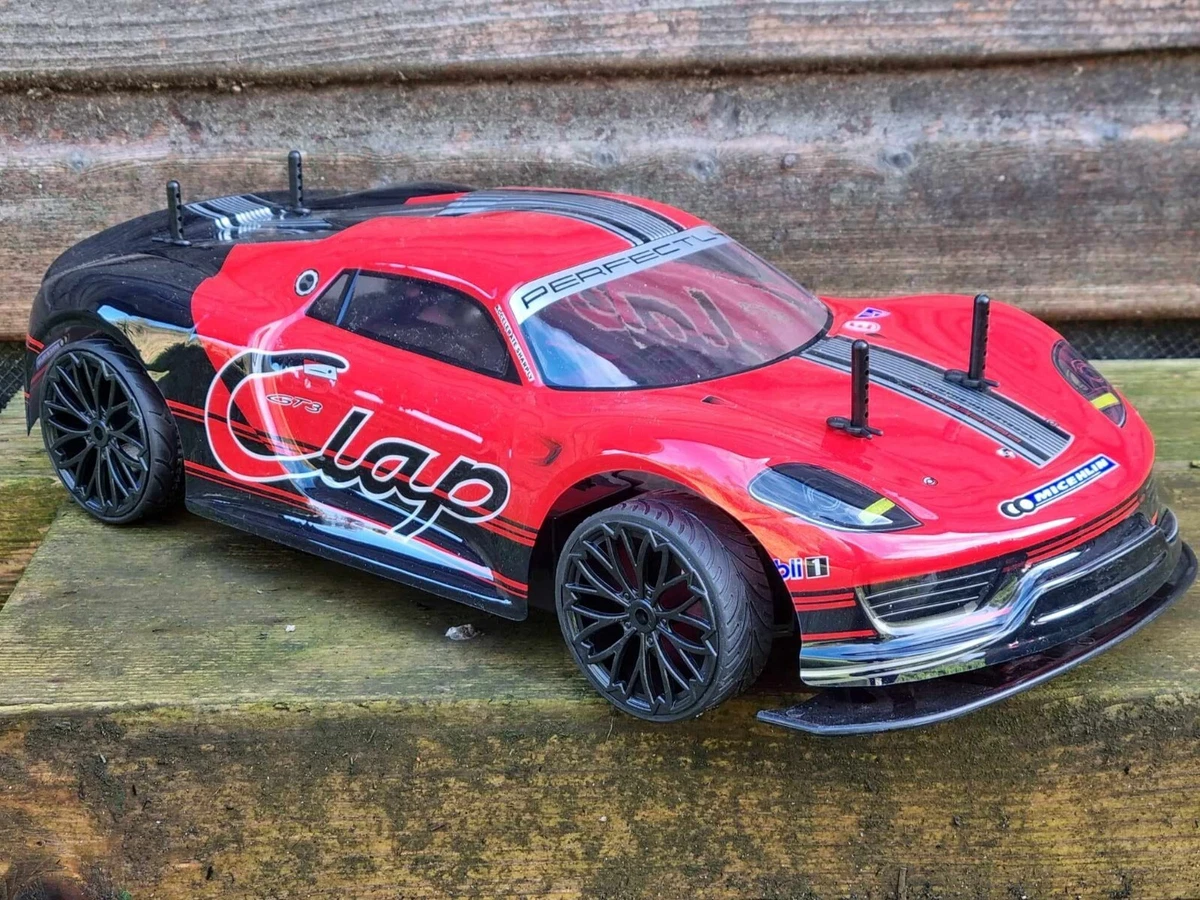 RC Drift Car Supra GT Radio Control 4WD Porsche Model 1 10 Toy 4x4 2 Speed Kids