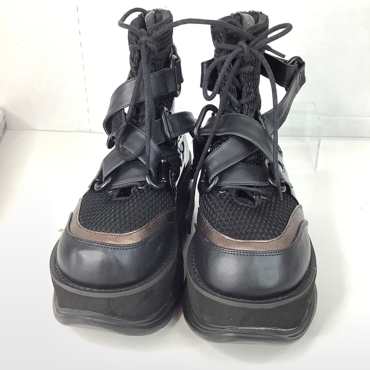 DEMONIA 厚底ブーツ　NEPTUNE-126 Demonia Neptune 126 Women's Size 10 Cyber Boots | eBay