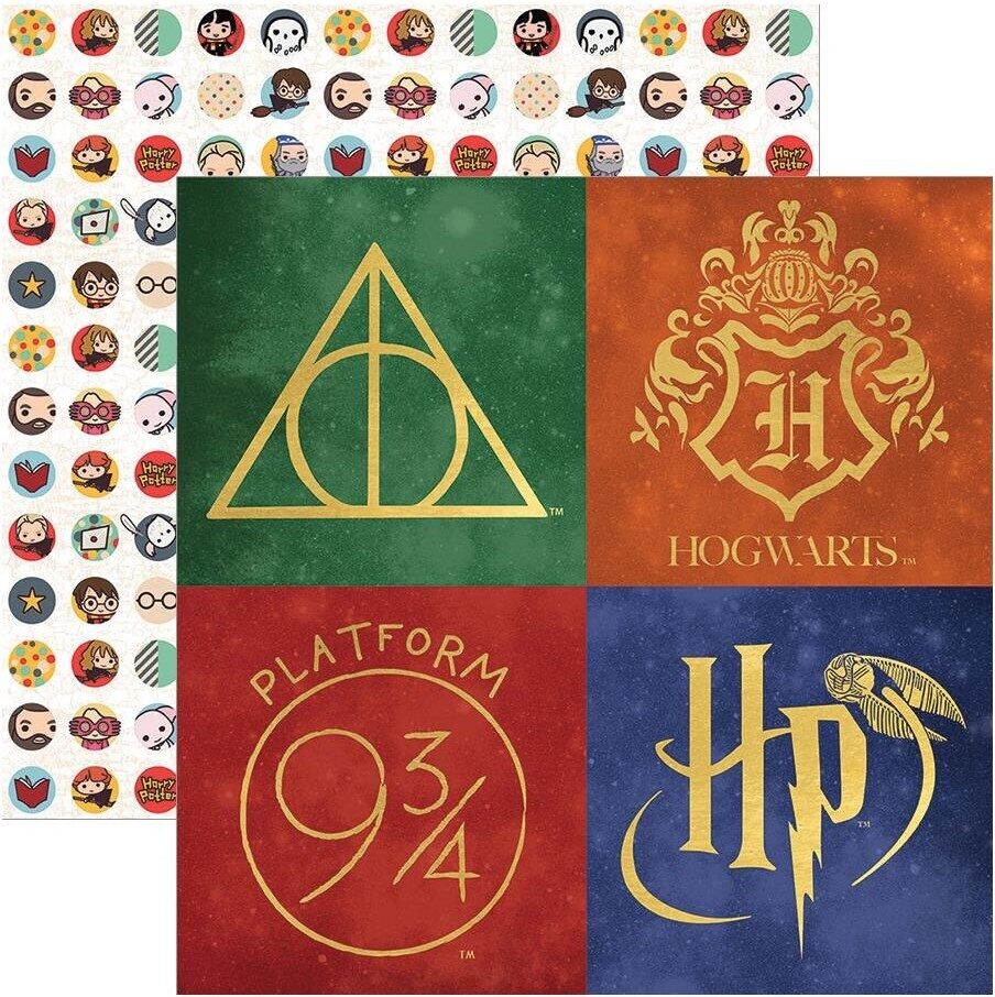 Harry Potter Scrapbook Papers - double sided VARIETY - 6_CHOICES