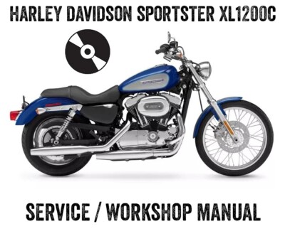 2009 Harley Davidson Sportster Custom XL1200C Workshop Service