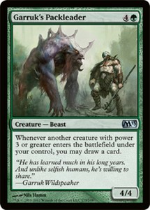 Garruk's Packleader x4 - Magic 2013 - NM-Mint, English - Magic 2013