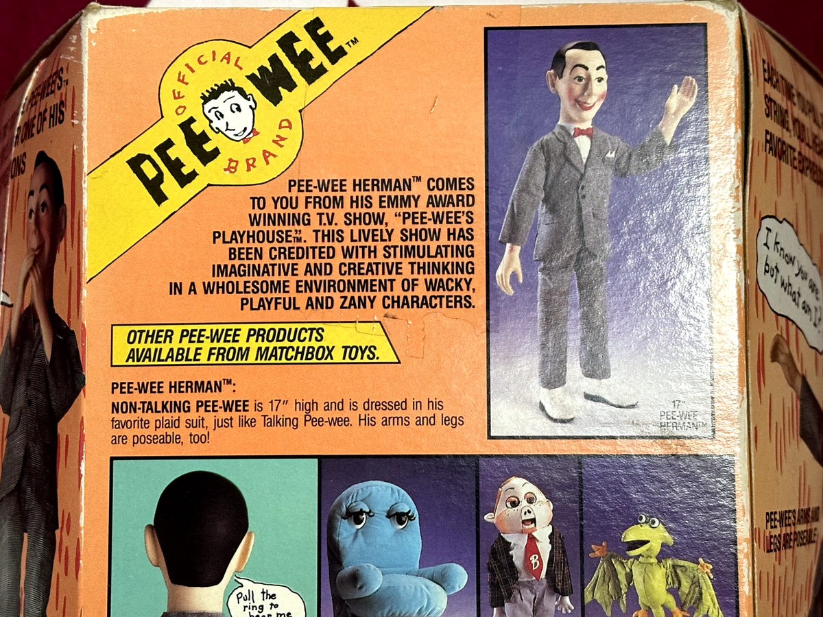 Matchbox Pee-Wee Herman Talking Doll for sale online | eBay