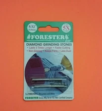 Forester Diamond Grinding Stones 5/32" #DIAFOR532 Sharpens 3/8 lp Carbide Chains
