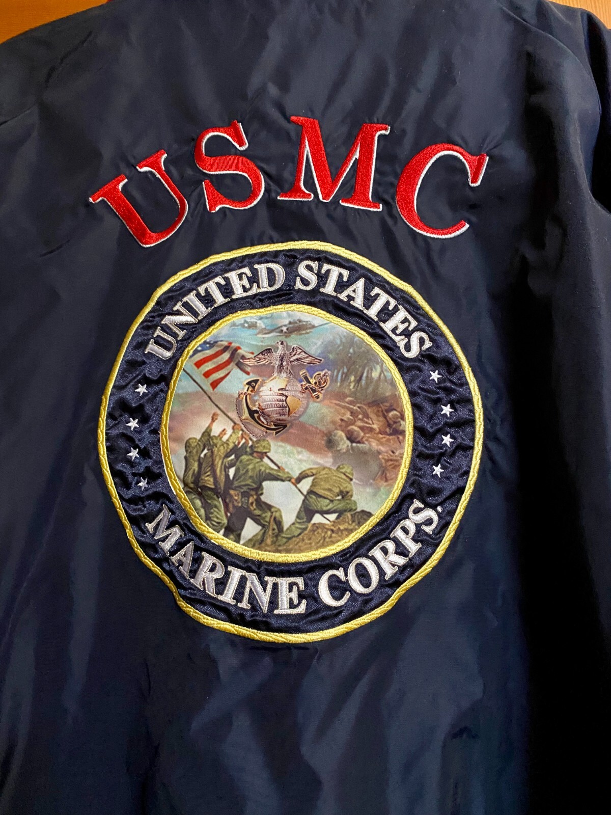 2010 Bradford Exchange US Marine Corp. Reversible Jac… Gem