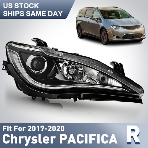 Headlights Lamps Set of 2 Left-and-Right Left & Right for Pacifica 17-20 Pai