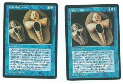MTG Copy Artifact イタリア語 FBB MTG FBB Copy Artifact 再録禁止 イタリア語
