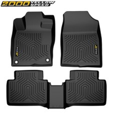 Fit For 16-21 Honda Civic Sedan Hatchback All Weather Floor Mats Liners Tpe