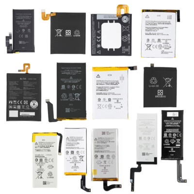 Battery for Google Pixel 1st/2 XL/3 XL/4A XL/5/5A/6 Pro/7A/7 Pro/8 Pro/9A/9 Pro
