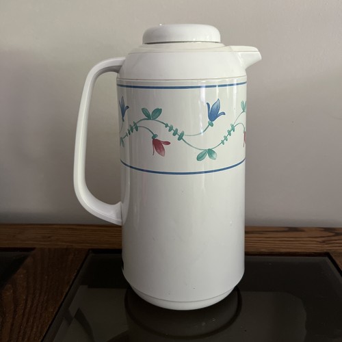 Savoir Vivre Portofino Blue Coffee Decanter Insulated Carafe Thermos