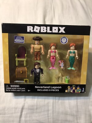 Roblox Celebrity Neverland Lagoon Four Figure Pack W Exclusive Virtual Item Ebay - ebay roblox celebrity neverland lagoon pack de cuatro figuras Roblox Celebrity Neverland Lagoon Four Figure Pack W Exclusive Virtual Item Ebay - roblox celebrity neverland lagoon pack de cuatro figuras