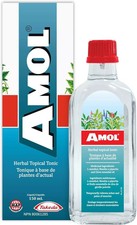 Tónico tópico herbal Amol, uso interno y externo multiusos 150 ml o 250 ml